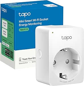 Enchufe inteligente TP-Link Tapo P110 con medidor de consumo