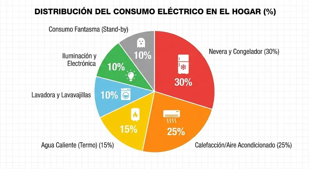Grafico consumo electricidad hogar.