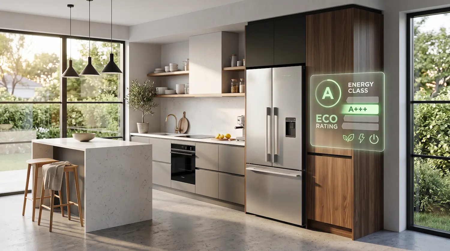 Selección de los mejores frigoríficos de bajo consumo energético Clase A para el hogar